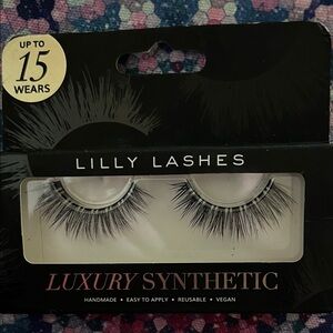 Lilly Lashes Luxury Synthetic Eyelashes - Dramatic Black